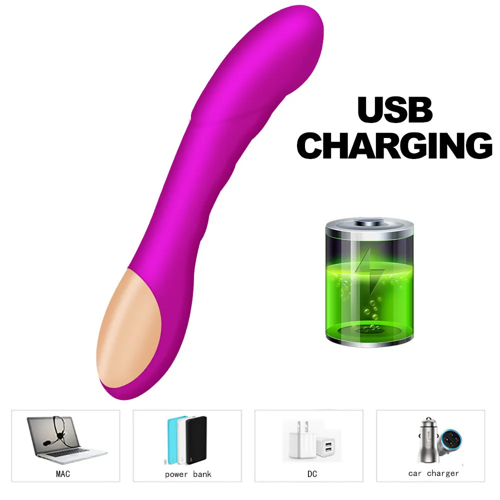 Вибратор USB зарядка мощный oral clit женские вибраторы AV волшебная палочка массажер