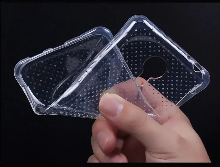Ультра Тонкий Мягкие TPU Прозрачный Crystal Clear Кремния Анти Шок Пузырь задняя Крышка
