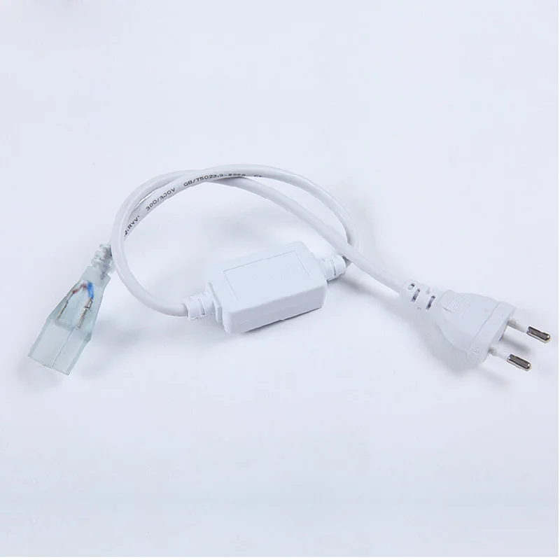 220v 3528/5050/ 3014 EU Plug широкий Разъем Светодиодная лента аксессуар специальные