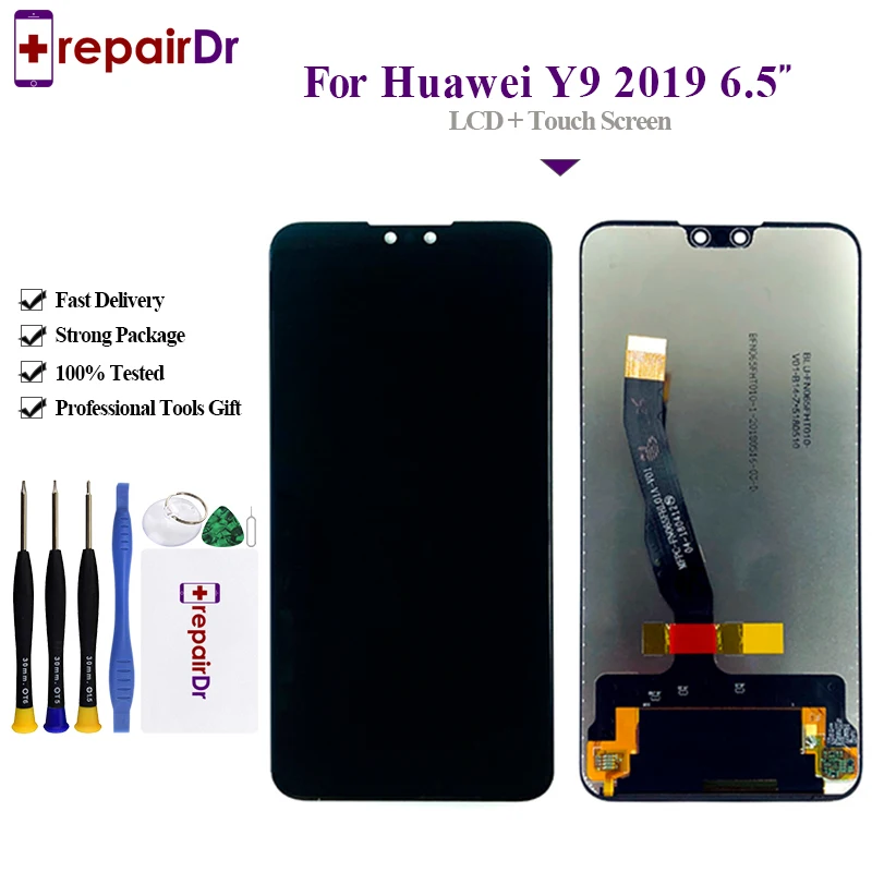 Оригинальный ЖК дисплей 6 5 дюйма для Huawei Y9 2019/ Enjoy 9 Plus сенсорный экран дигитайзер в