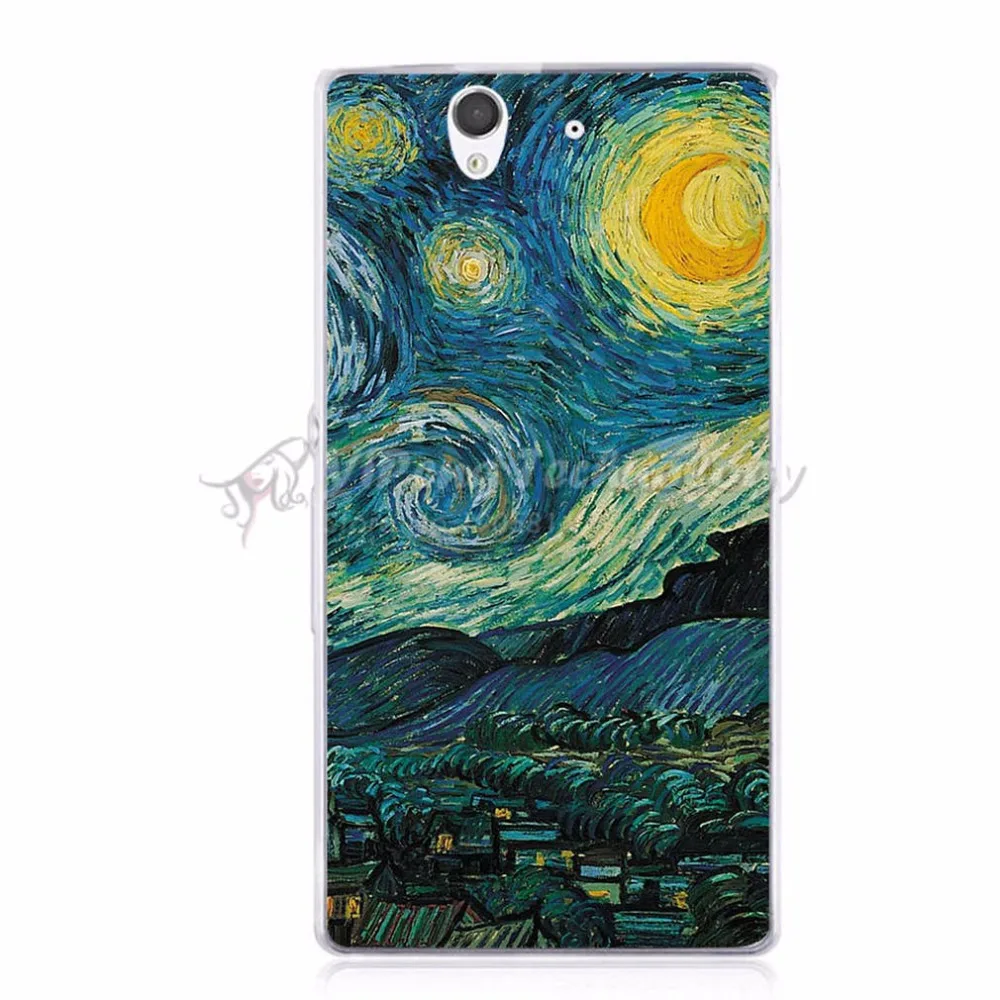 Чехол для Sony Xperia Z L36H C6603 мягкий силиконовый чехол C6602 чехлы телефонов с рисунком 5 0