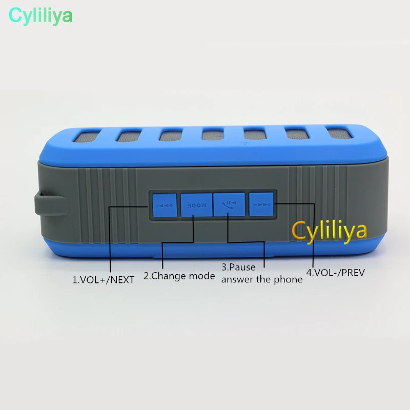 10 шт. Беспроводная Bluetooth колонка с поддержкой USB/TF карт|Портативные колонки| |