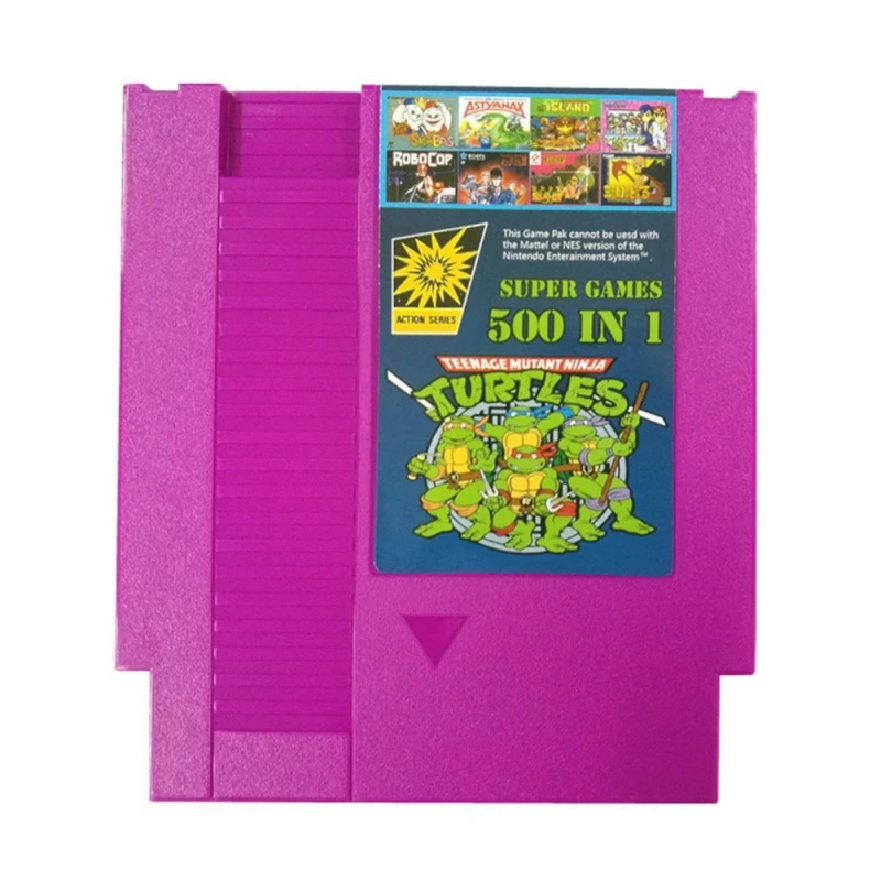 Супер игры 500 в 1 лучшая Коллекция игр для nintendo NES классический картридж NES Супер игры Мульти корзину 72 pin игровой картридж