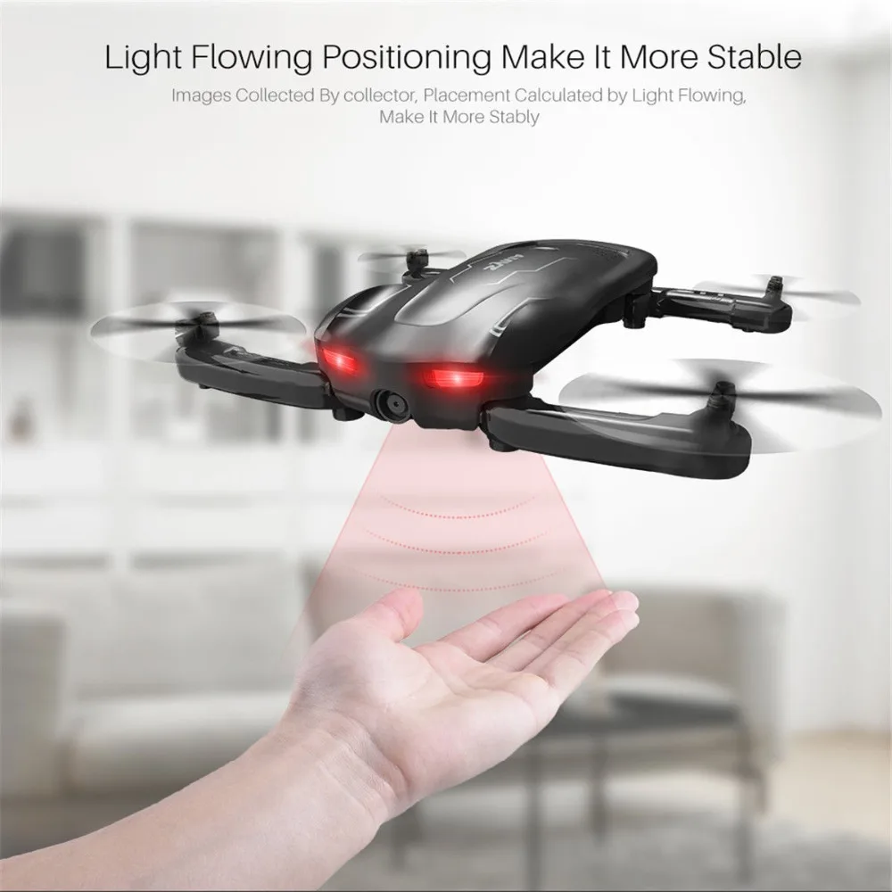 

SYMA HD Camera Z1 Drone 2.4Ghz 6 axis Remote Control Wifi Foldable RC Qudacopter 4CH Smart Drone Optical Flow Positioning