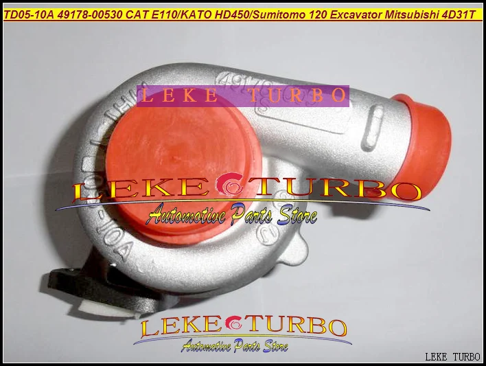 TD05 10A 49178 00530 00550 00510 Turbo для Sumitomo 120 KATO HD300 HD400 HD450 экскаватора Cat E110
