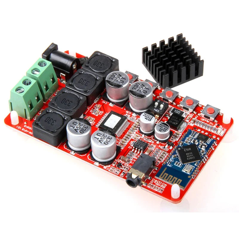 50 Вт * 2 TDA7492P цифровой усилитель доска CSR8635 Bluetooth CSR4.0 аудио приемник Мощность