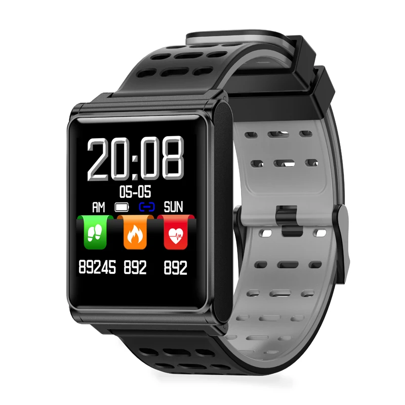 PLYSIN N98 Smart Watch Bluetooth Smartwatch with Camera Heart Rate Anti-lost Wrist Support Android IOS for Men Women | Электроника