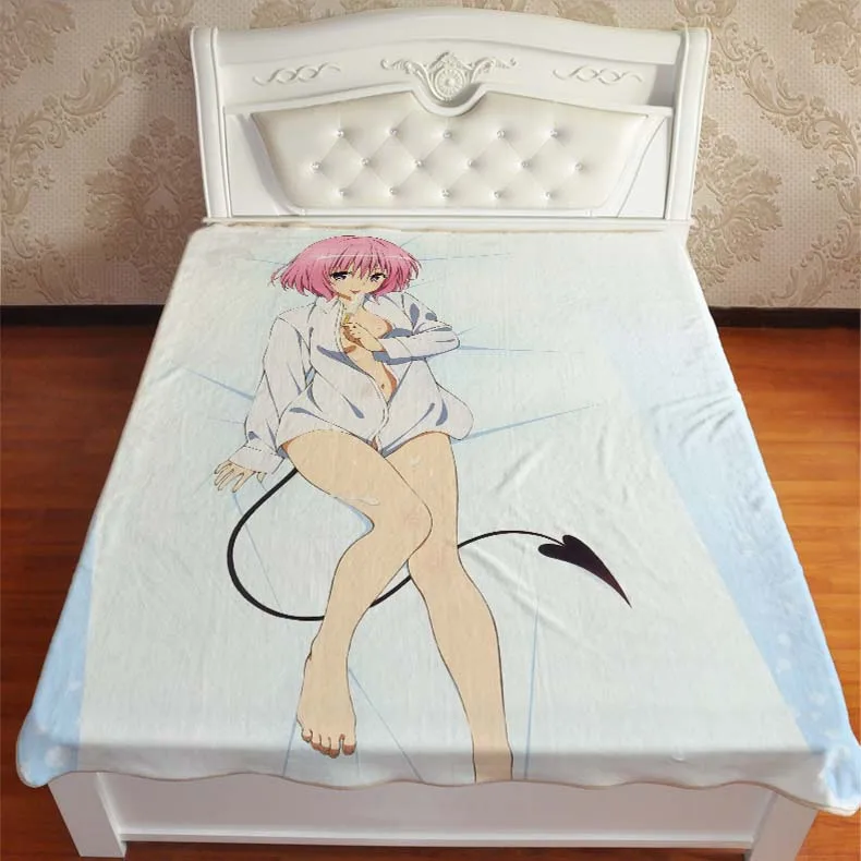 Аниме Манга To Love Ru Throw покрывало 001 | Дом и сад