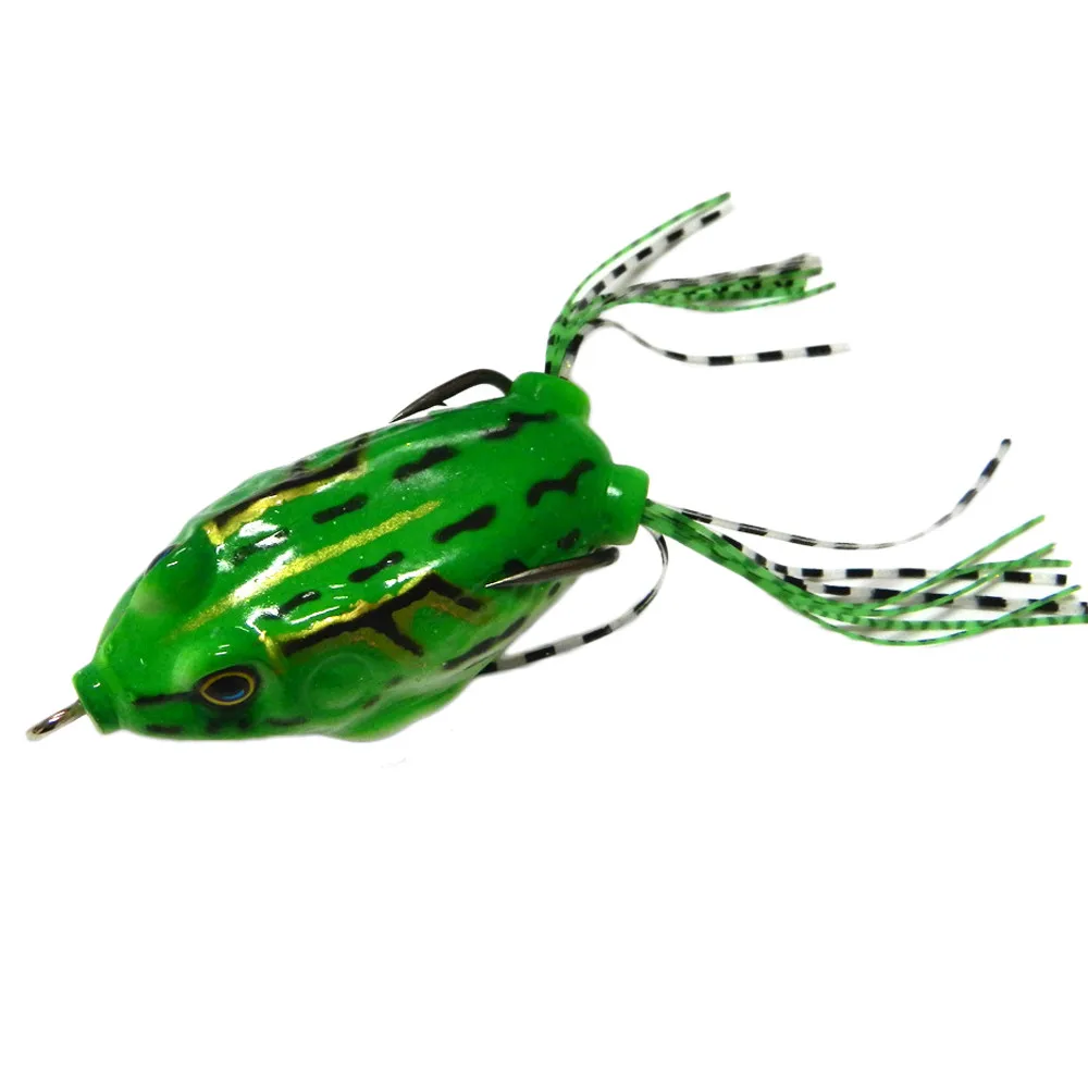 Бесплатная доставка 6 шт. наживка в виде лягушки рыболовные приманки
