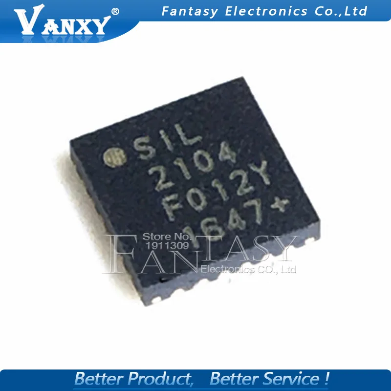 5PCS CP2104 GMR QFN 24 QFN24 IC USB для последовательного подключения|Интегральные схемы| |