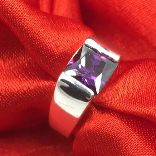 Мужское кольцо из серебра 925 пробы с фианитом|wedding men ring|fashion ringsring fashion |