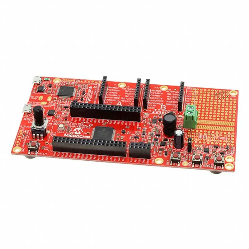 DM330028 2 PIC/DSPIC dsPIC33CH Совет по развитию любопытства оценка DSPIC33CH128MP508|Интегральные