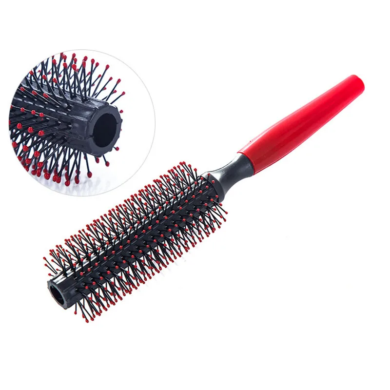 Мода 1 шт. валик круглая расческа для волос волнистые вьющиеся волосы уход за