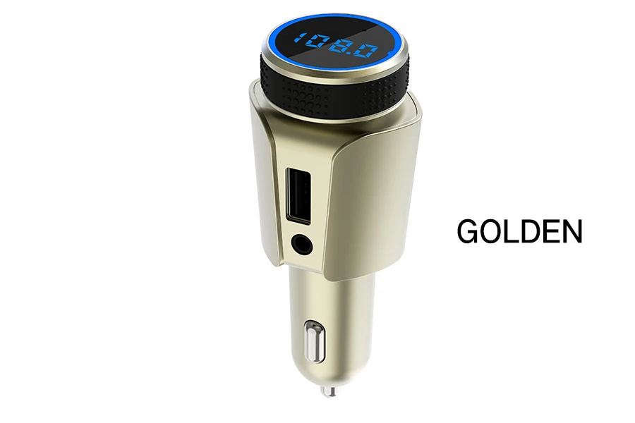 CDEN Автомобильный MP3 Bluetooth fm-передатчик зарядное устройство для мобильного телефона Aux аудио выход TF карта без потерь вещание Bluetooth автомобильный комплект