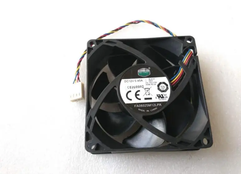 Для HP Pavilion A6000 P7 1010 500 281 550 153W 3405 Envy 700 410 644724 001 FA08025M12LPA 80x80x25 мм 4 контактный
