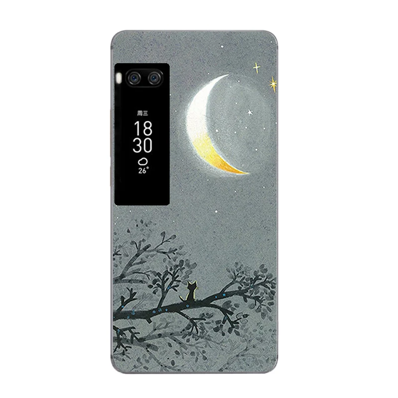 Сделай Сам для Meizu Pro 7 Plus M3/M5 Note 5 дюймов чехол телефона 2 &quotдля M5/M5S Mini Fundas мягкий из