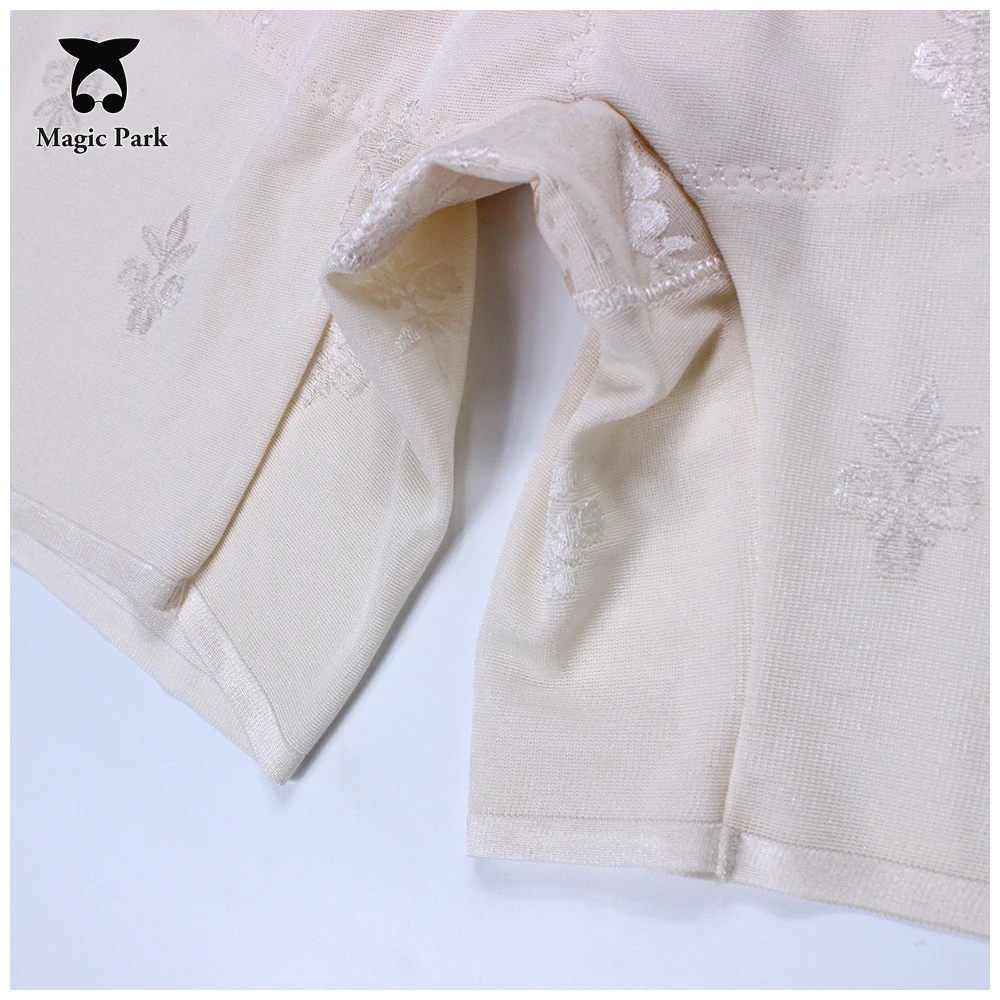 Magic Park Бесшовные высокая посадка корректирующие трусики бойшорты живот Талия