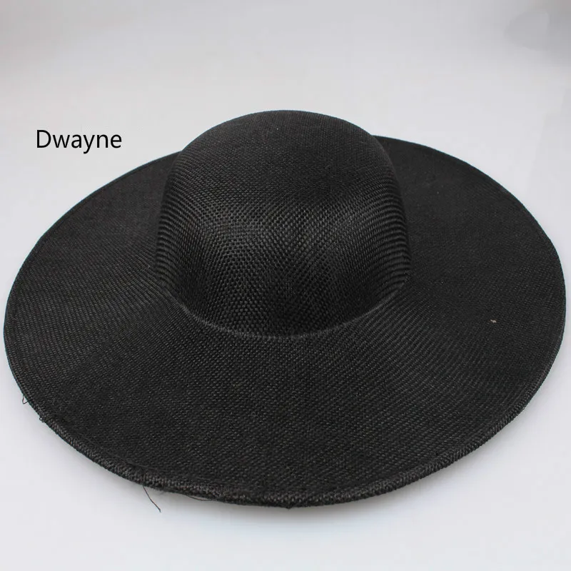

Round 30cm Sinamay Hat Base DIY Women Hat Accessories Solid Linen Flat Millinery Church Party Hats DIY Ladies Wedding Headwear