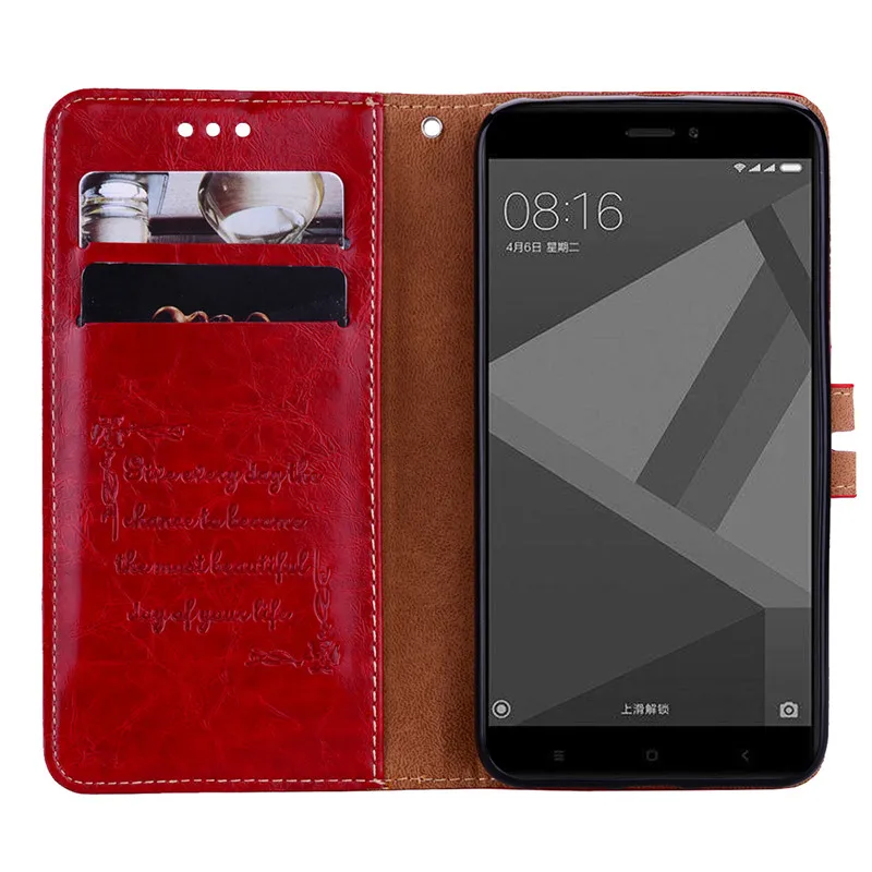Чехол mousmi Redmi 4X для Xiaomi Note откидные чехлы телефонов мужские кожаные бумажники 4