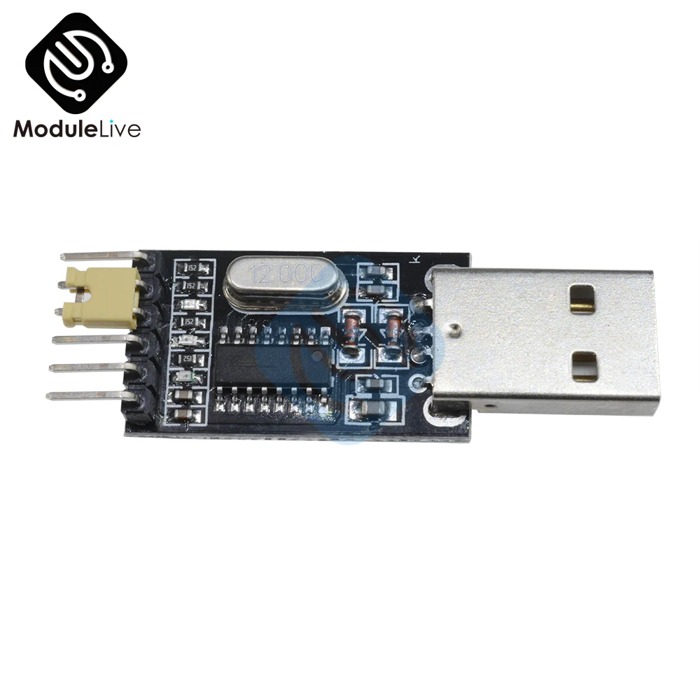 Модуль преобразователя USB в TTL CH340 CH340G UART адаптер 3 В 5 замена Pl2303 CP2102|Детали и