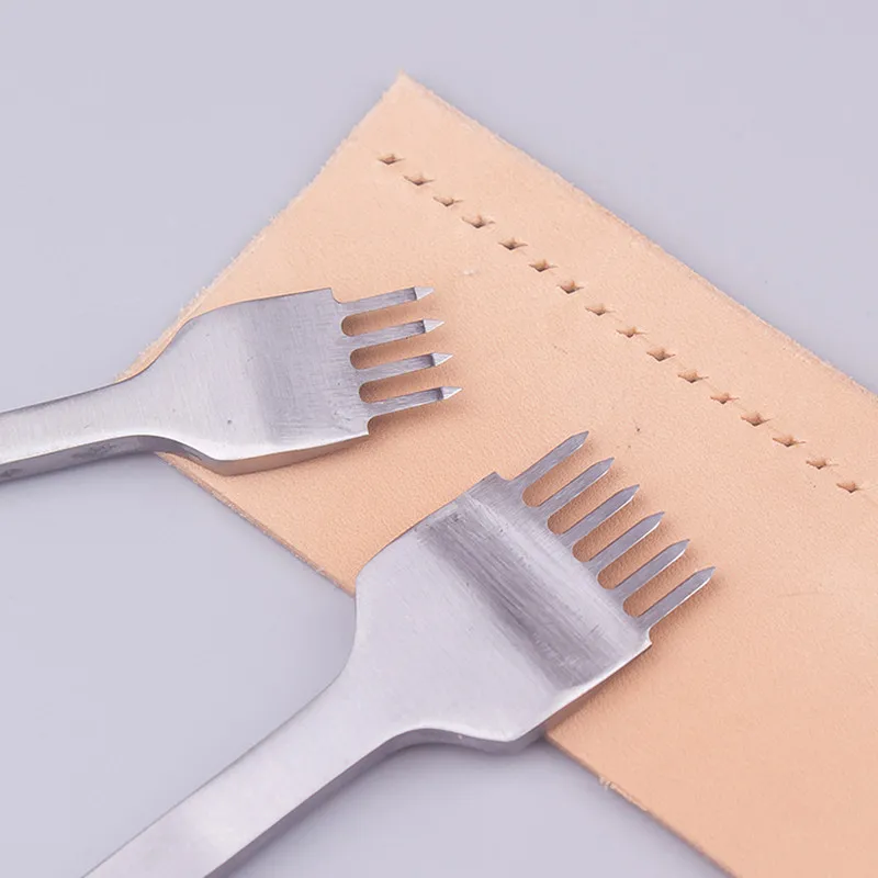 Набор инструментов XUNZHE 4 шт./компл. для работы с кожаным ремнем 3 мм/4 мм/6 мм