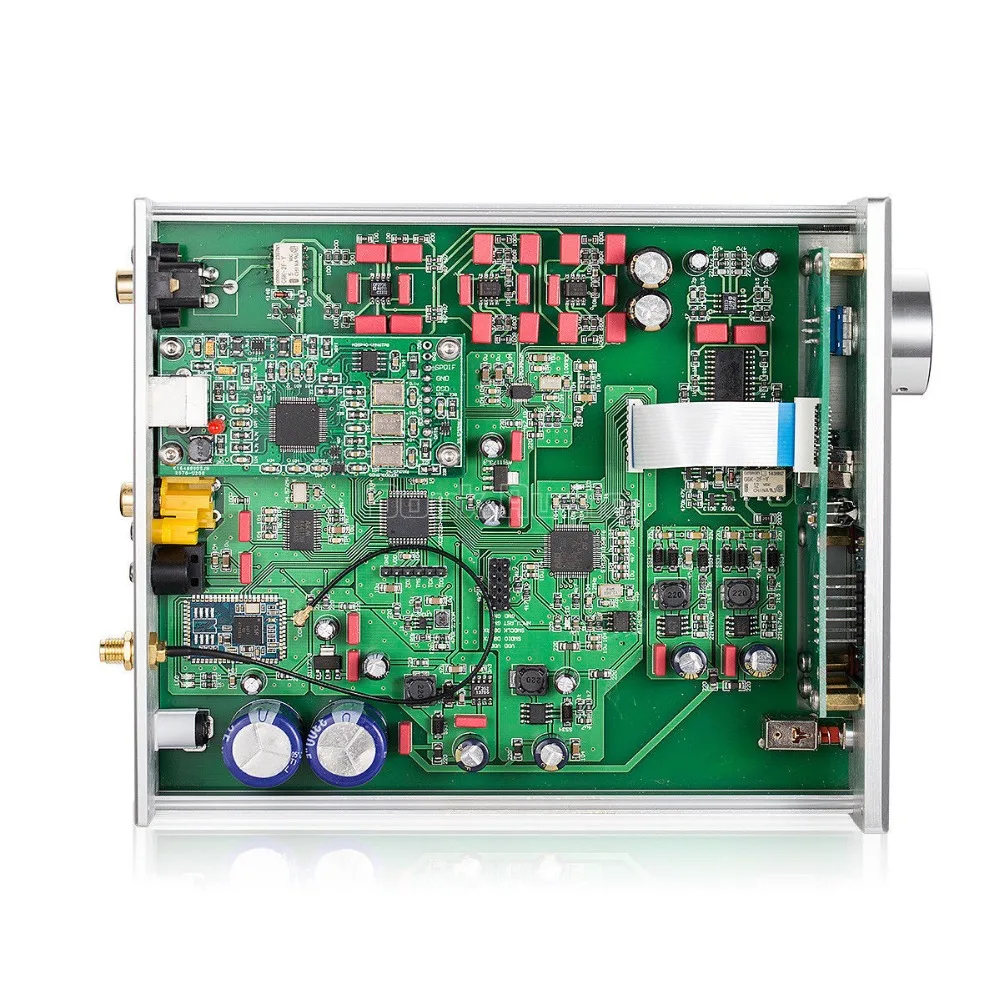 HiFi ES9038Q2M ЦАП Bluetooth 5,0 USB XMOS аудио декодер Стерео DSD512 APTX HD настольный мини-усилитель с разъемом для наушников