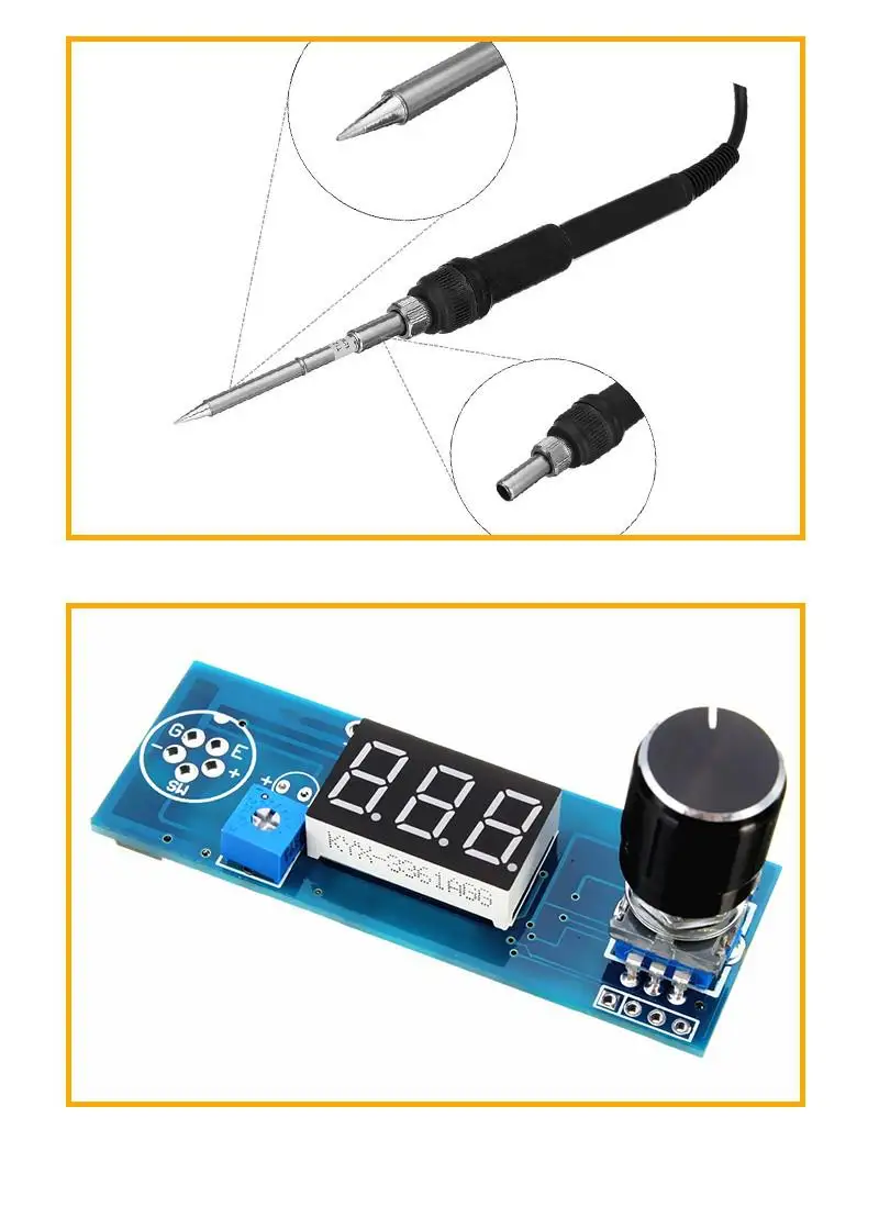 DIY T12 ручка электрический блок основные возможности практичный Цифровой паяльник станция контроллер температуры наборы