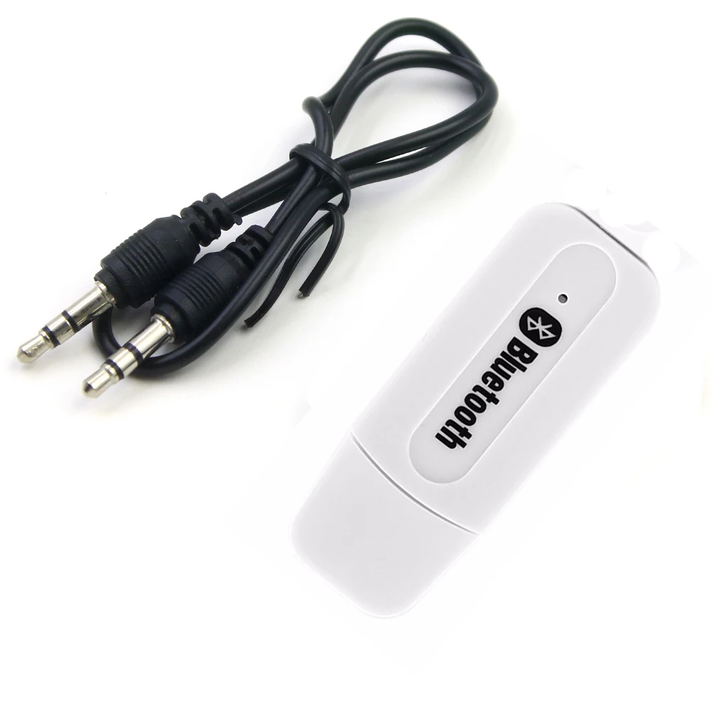 2 в 1 автомобиль USB Bluetooth V4.0 адаптер аудио Музыка приемник 3 5 мм порты и разъёмы авто