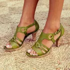 Женские босоножки с ремешками Adisputent, элегантные сандалии в богемном стиле, летняя женская обувь, 2019