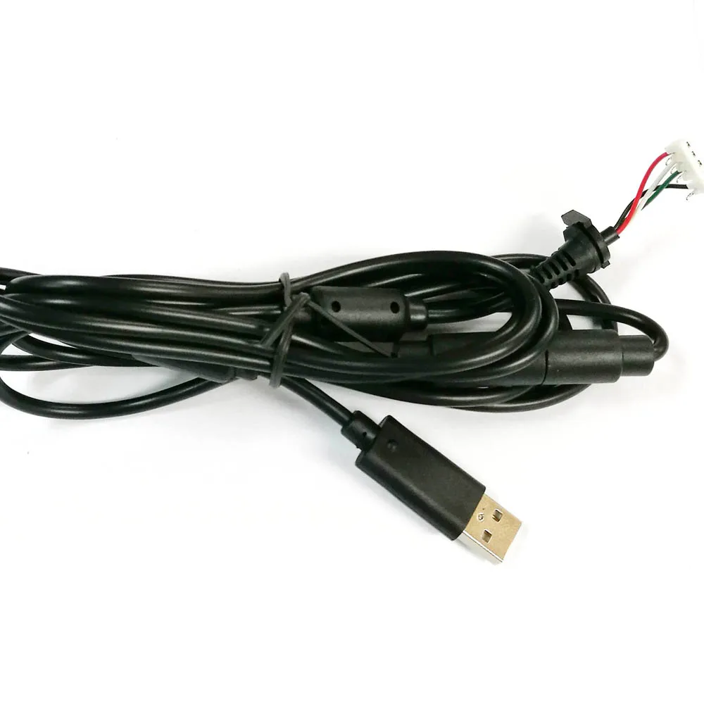 Цвет черный серый Комплект из 4 Pin проводной контроллер Интерфейс USB кабель для