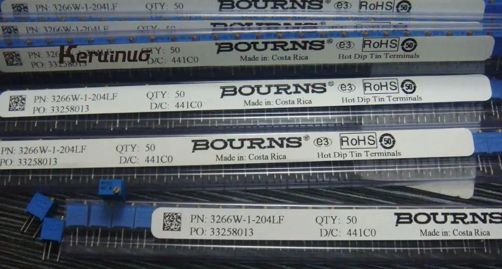 50 шт. 3266W-1-204LF BOURNS 3266 Вт 204LF новый оригинальный фотоэлемент | Электроника