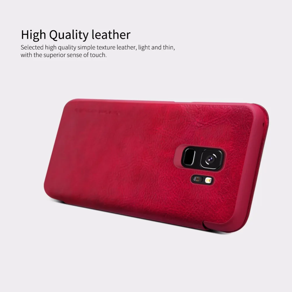 Nilkin для samsung Galaxy S9 Plus, чехол Nillkin, винтажный, искусственная кожа, флип, бизнес, задняя крышка для телефона, защитный чехол для samsung S9/S9