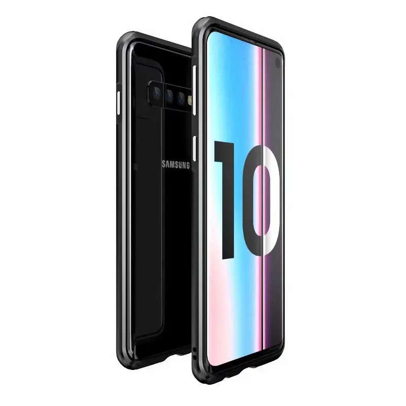 Алюминиевый металлический чехол-бампер для Samsung Galaxy S10 тонкий ударопрочный
