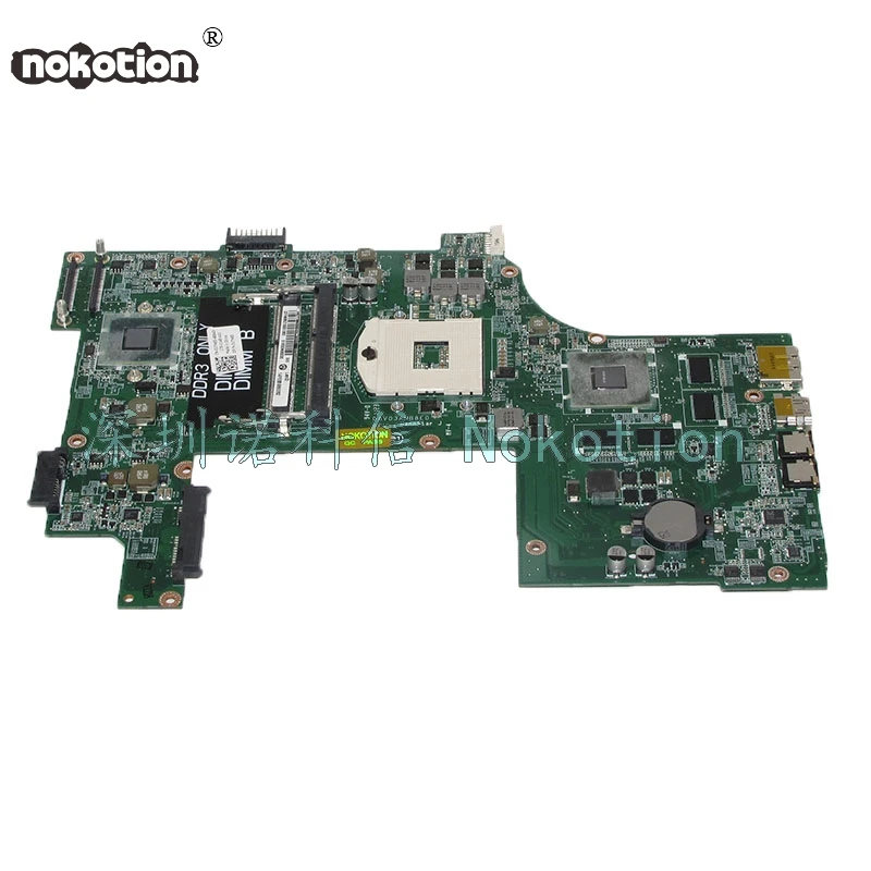 NOKOTION CN-01TN63 01TN63 1TN63 материнская плата для ноутбука Vostro 3750 GT525M HM67 DDR3 DAV03AMB8E0 |