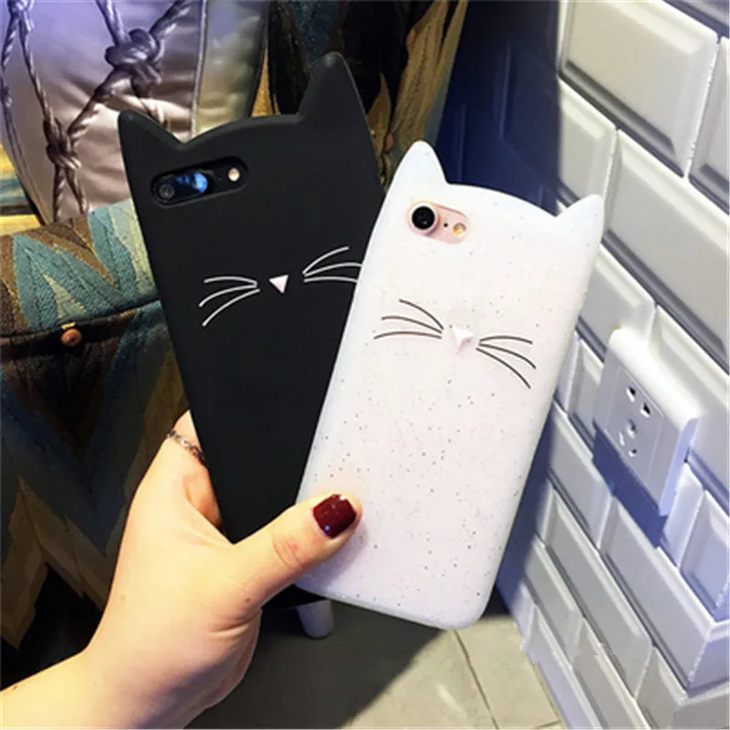 2017 сумасшедшая корова 3D Модный милый мультяшный чехол с животными бородой