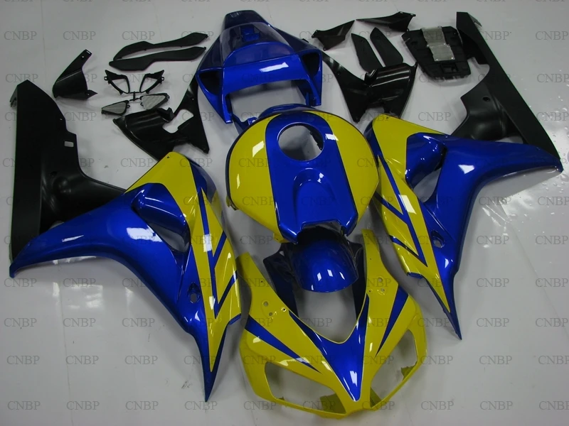 Fireblade 2006 2007 набор для всего тела Пластик Обтекатели CBR1000RR 07 красные синие Черные