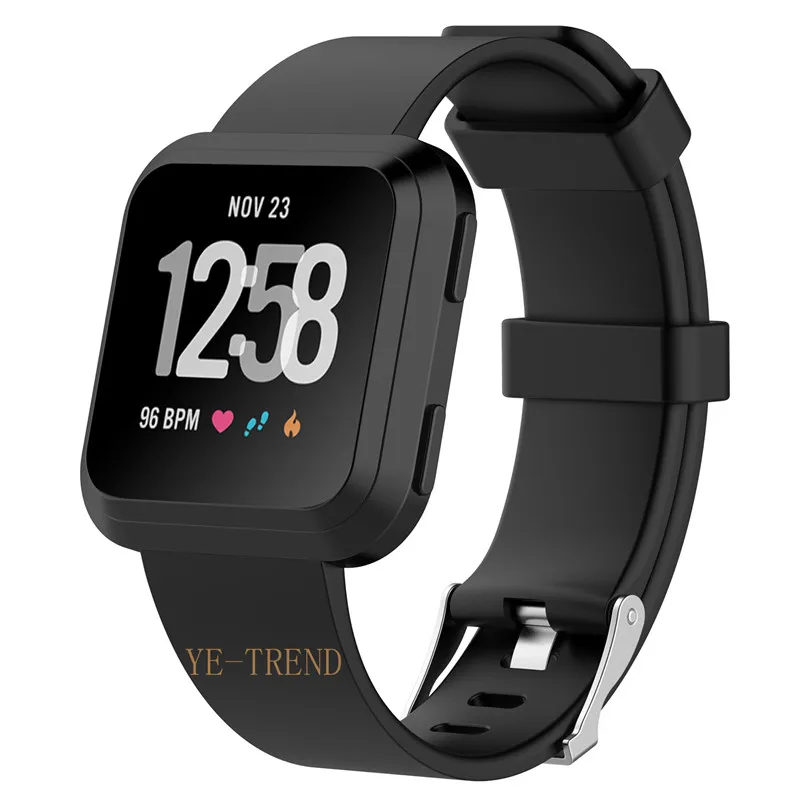 DHL 50 шт. Новое поступление для Fitbit Versa браслет ремешок Смарт часы мягкий часов