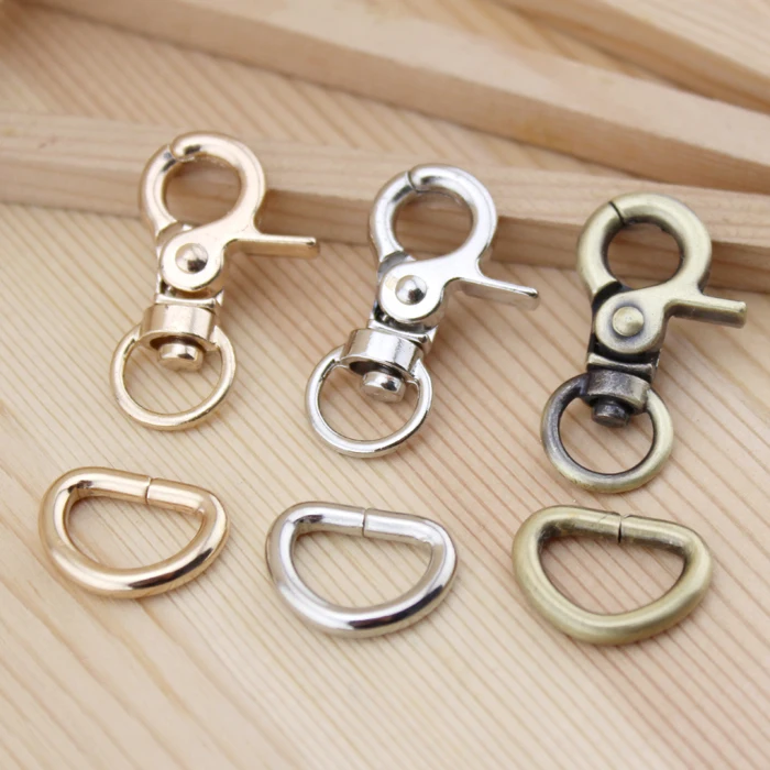 10 комплектов цинкового сплава бронза серебро золото части Сумки и аксессуары