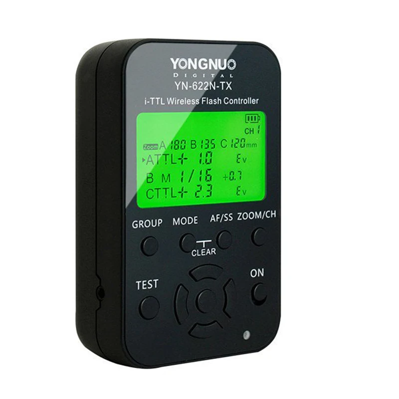 Беспроводной ЖК-экран Yongnuo YN622N контроллер TTL для Nikon D5500 D5300 D90 D7000 D7300 D3 TX YN-622N-TX 622 |