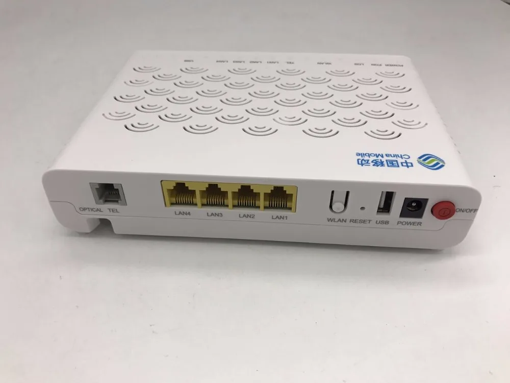 Оригинальный Новый F623 GPON ONU 1GE + 3FE порт 1 Голосовой WIFI ONT английский интерфейс|zte