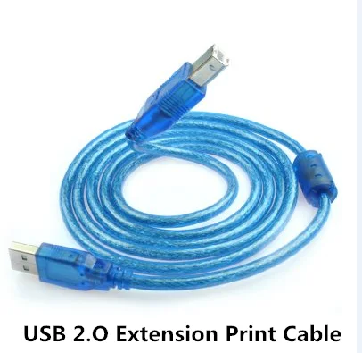 Удлинитель USB 2 0 для принтера 3 м 1 5 10 футов|cable usb stereo|usb video transfer cablecable yellow |