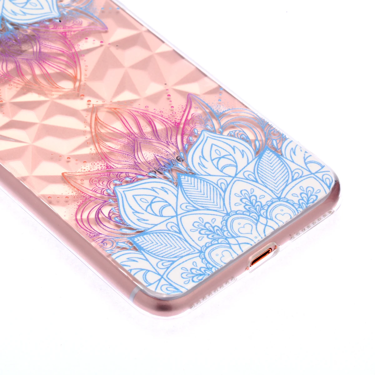 Чехол для iPhone XS Max XR X мягкий тонкий чехол из ТПУ со стразами телефона 8 7 Plus 6 S
