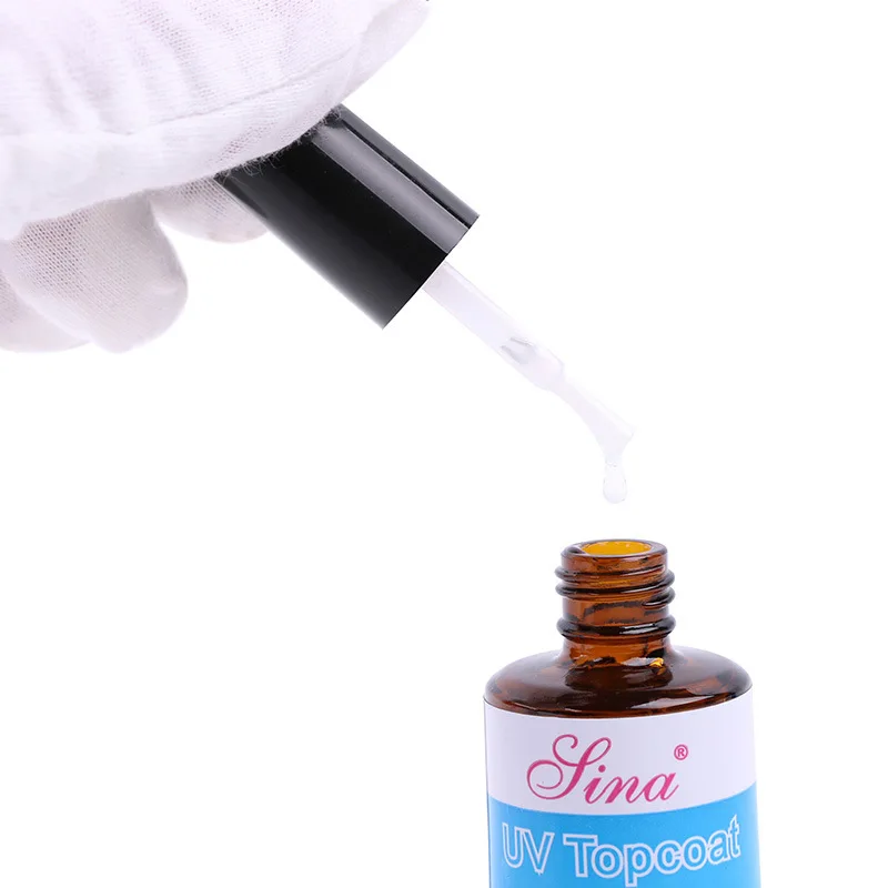 1 шт. УФ лак для ногтей Anmas RUcci блестящий акриловый Гель верхний слой чистый цвет 14