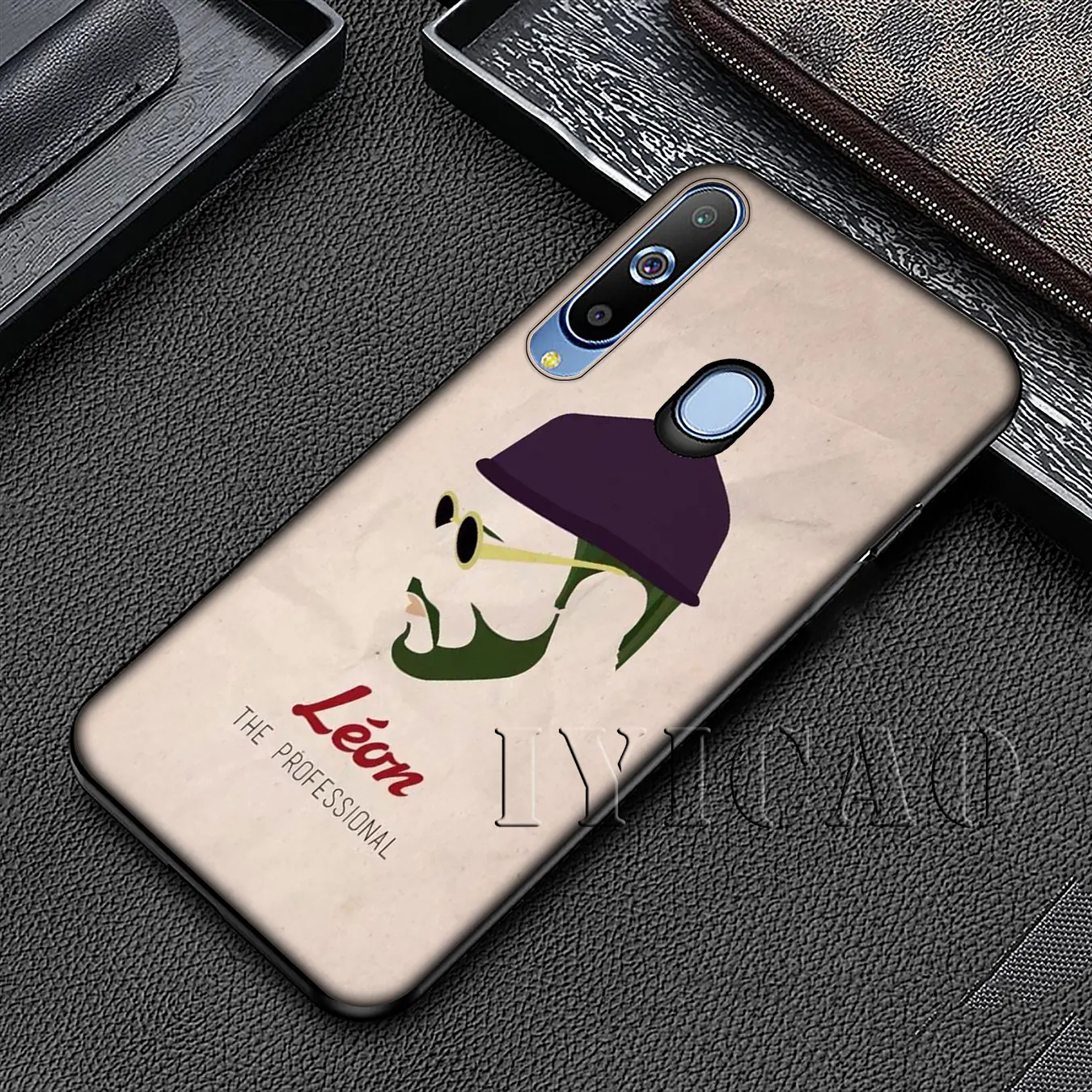 IYICAO Leon Matilda Natalie Soft Silicone Case for Samsung Galaxy A70 A60 A50 A40 A30 A20 A10 A50S A40S A30S A20E A10S Cover |