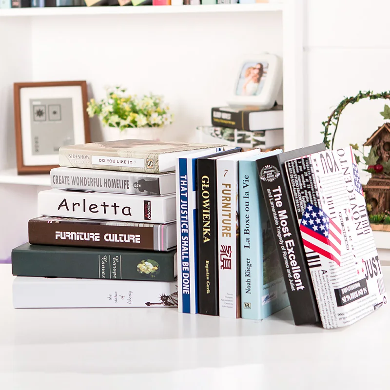 6 шт. поддельная Модель Декор для гостиной офис мягкий Настольный тип коробка