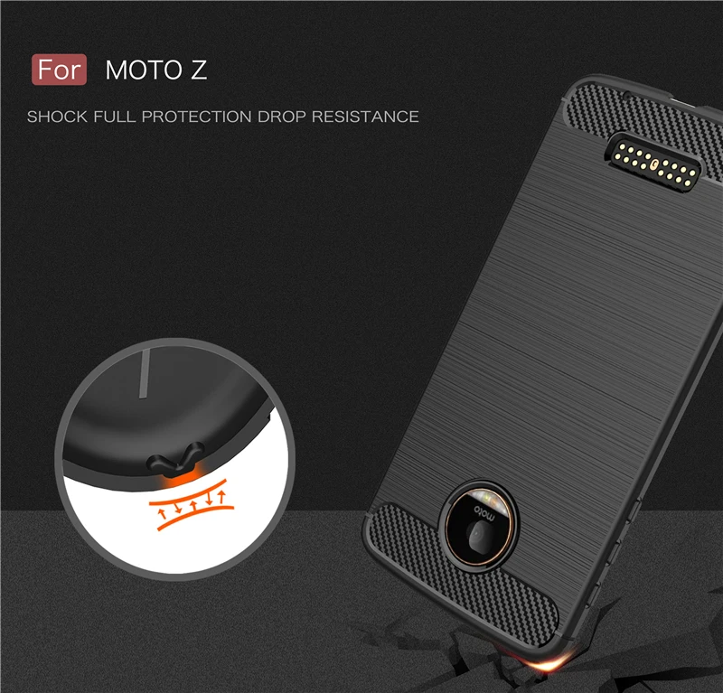 Гибридный бронированный чехол для телефона Motorola Moto Z/Moto Z Play/Moto G6 G7 Z2 Z3 Z4/Moto G5 Plus