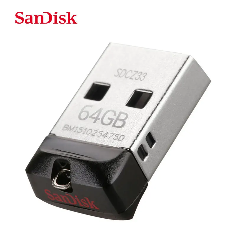 USB флеш накопитель SanDisk 100% оригинал 64 ГБ 32 диск 16 2 0 мини флешка карта памяти U для