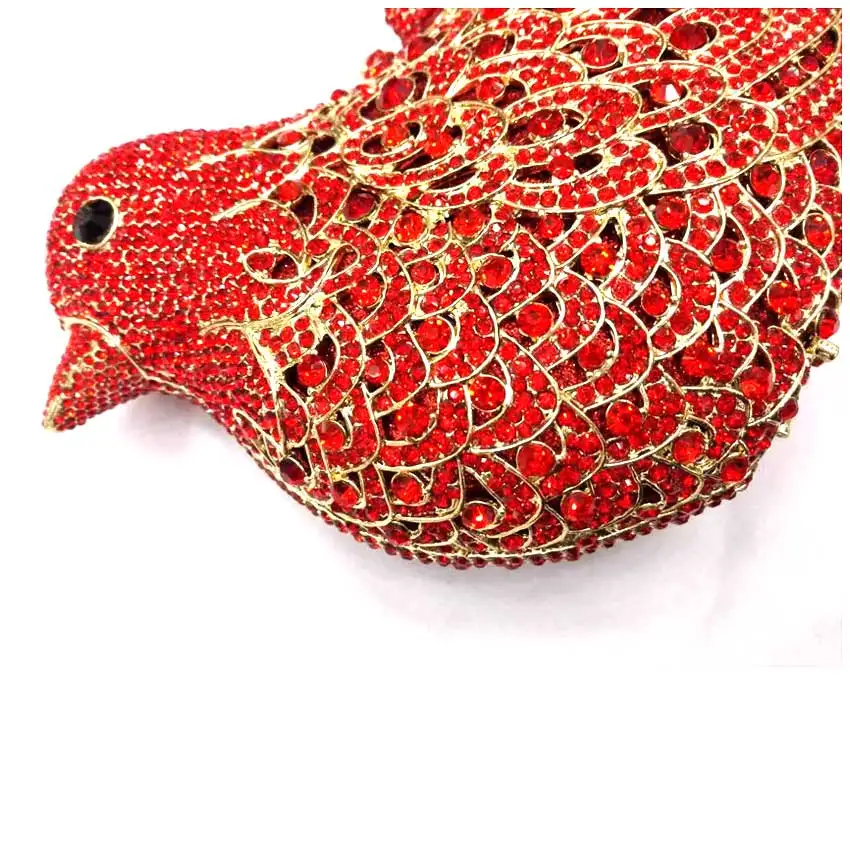 Роскошная вечерняя сумка Стразы ручной работы с кристаллами бриллиантами