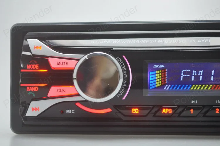 Авторадио автомобилей Радио MP3 bluetooth Авто Аудио AM+ FM Bluetooth Съемная передняя панель радио-Кассетный проигрыватель 1 din автомагнитола магнитола