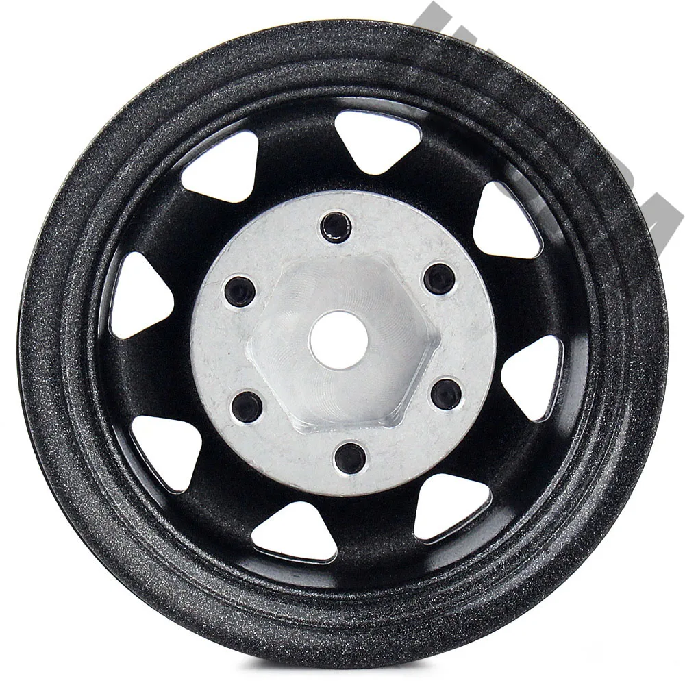 INJORA 1,5" металлический обод колеса 1,55 Beadlock Ступица колеса для 1/10 RC гусеничный D90 TF2 Tamiya CC01 LC70 MST JIMNY AX90069